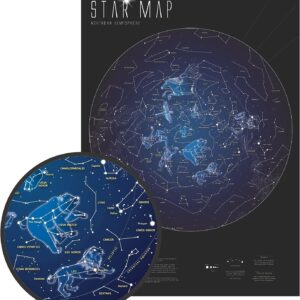 Glow in the Dark Star Map