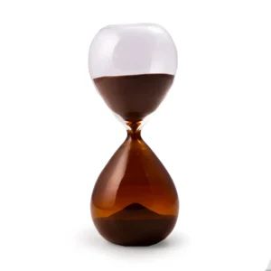 Amber Color Sand Timer (60 Minutes with Amber Sand)