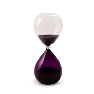 Purple Color Sand Timer (60 Minutes with Purple Sand)